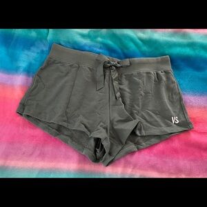 New Victoria's Secret Green Cotton Sweat Shorts XL